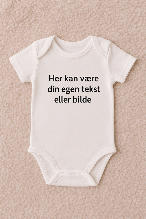 Babybody med eigen test