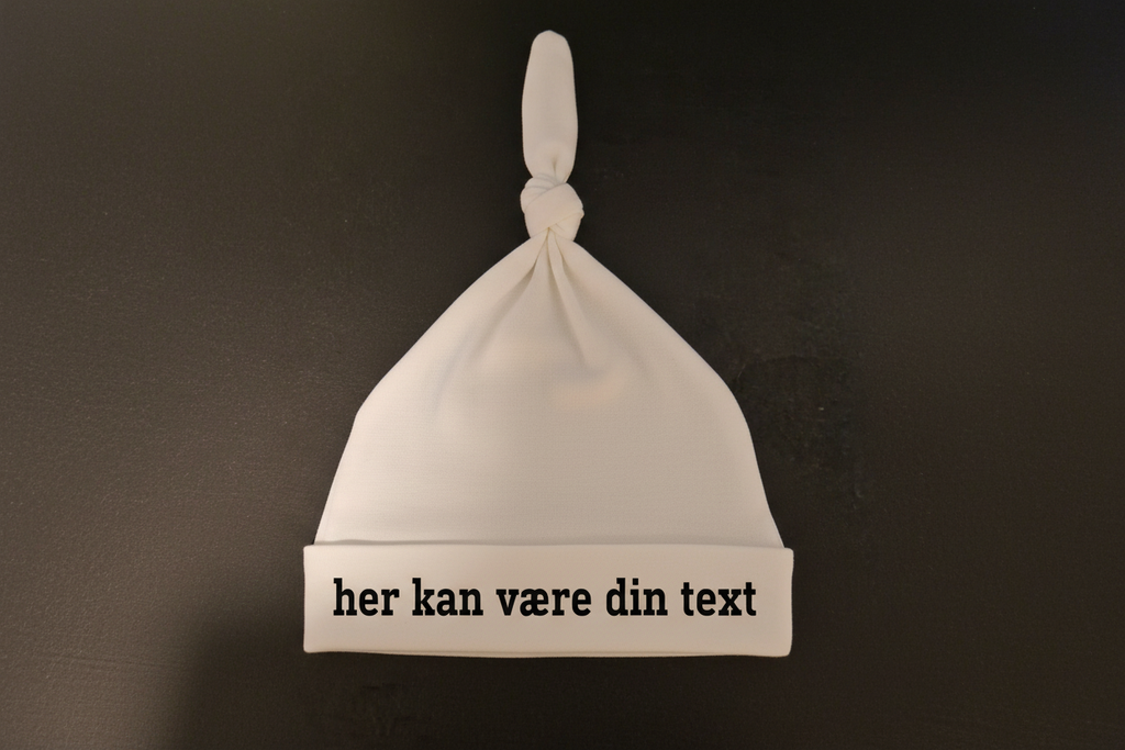 Lue med egendefinert tekst